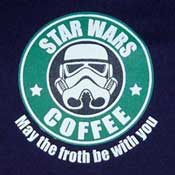Star Wars Coffee Funny Clone T-Shirt